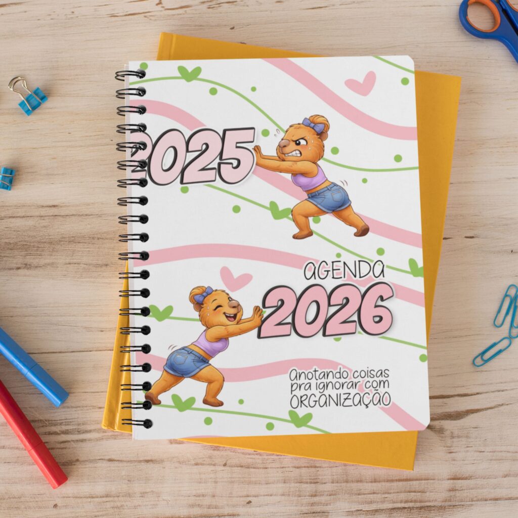 Artes para Agendas Planners Papelaria Personalizada 2026 - Personalize (7)