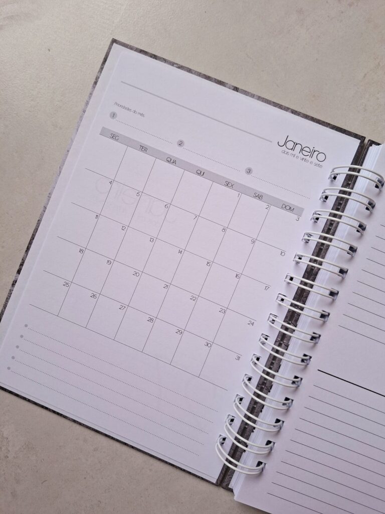 Calendário mensal