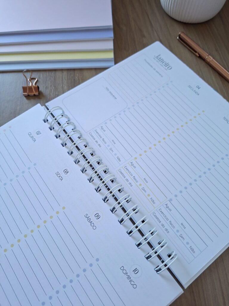 Planner Semanal dias