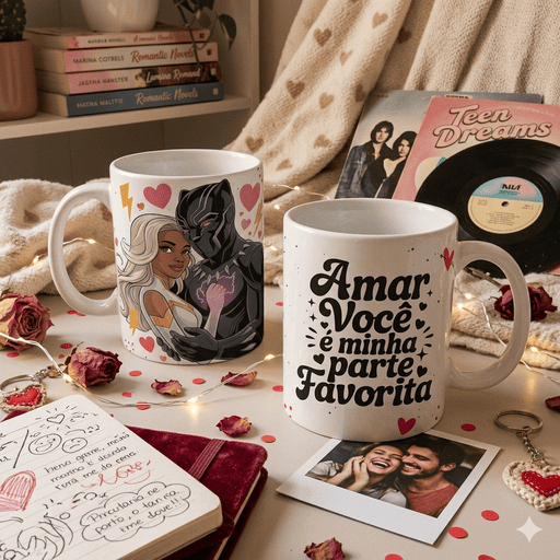 Amostra Caneca Pantera Negra e Tempestade